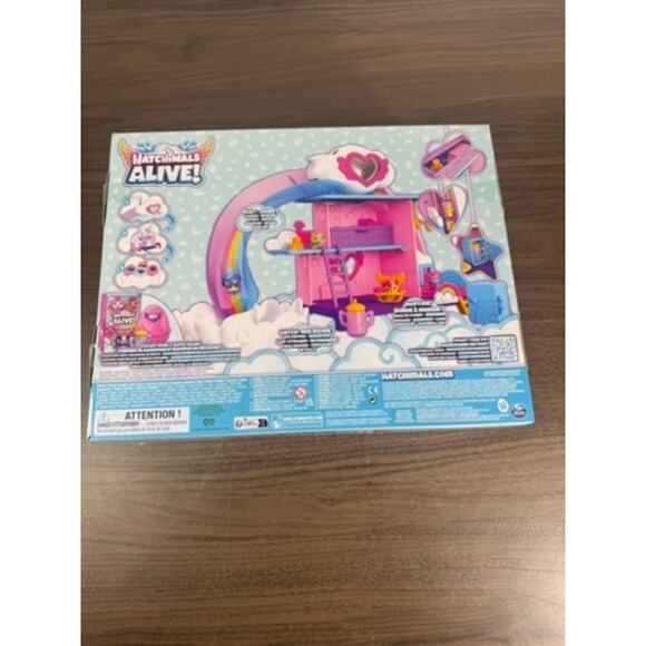 Hatchimals Alive! Hatchi-Nursery Playset with 4 Self-Hatching Surprise Eggs 0 - Picture 4 of 5